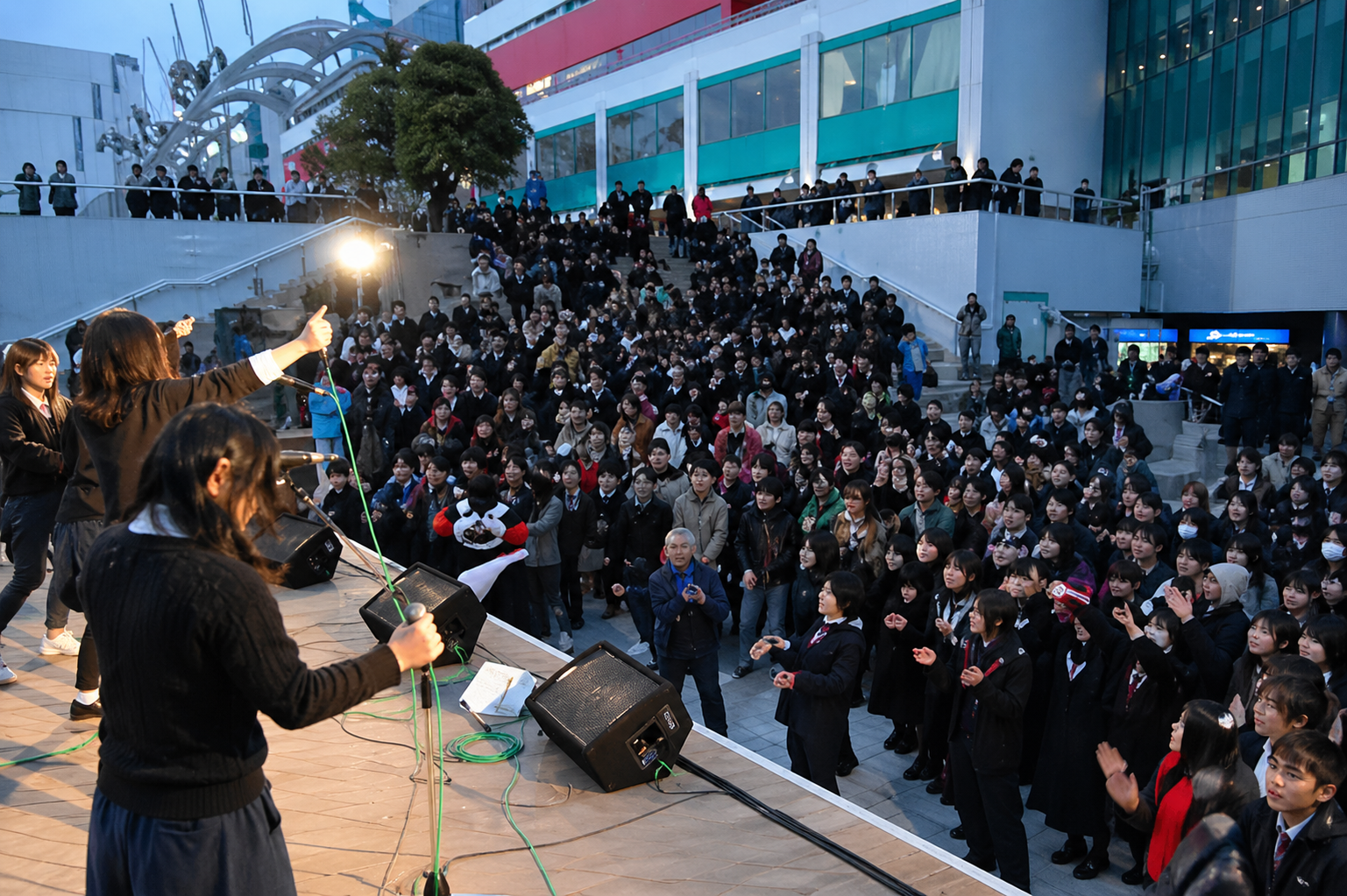 Sing for the Future concert at ATC seaside stage